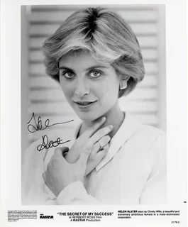 Helen Slater autograph