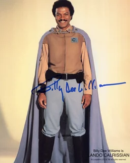 Billy Dee Williams autograph