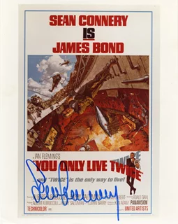 Sean Connery autograph