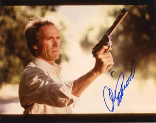 Clint Eastwood autograph