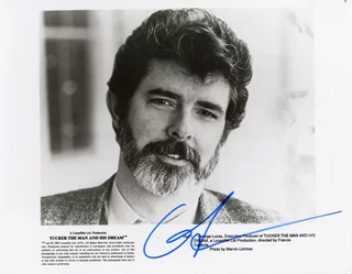 George Lucas autograph