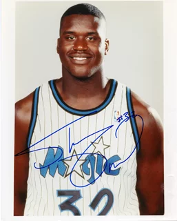 Shaquille O'Neal autograph