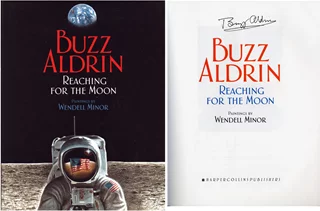 Buzz Aldrin autograph