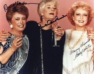 The Golden Girls autograph