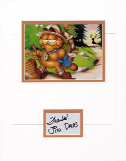 Jim Davis autograph