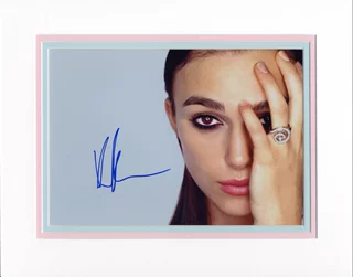 Keira Knightley autograph