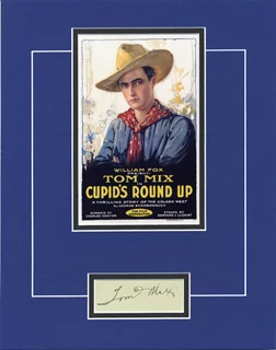Tom Mix autograph
