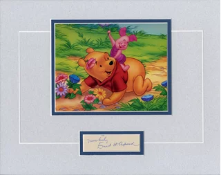 Ernest Shepard autograph