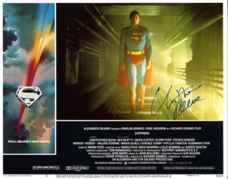 Christopher Reeve autograph