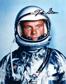 John Glenn autograph