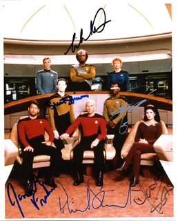 Star Trek: The Next Generation autograph