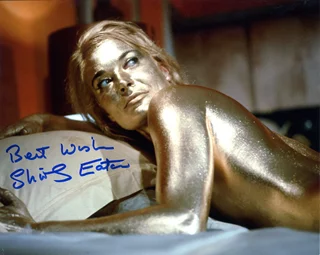 Shirley Eaton autograph