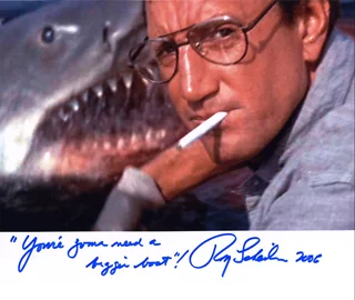 Roy Scheider autograph