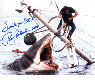 Roy Scheider autograph