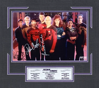 Star Trek: The Next Generation autograph