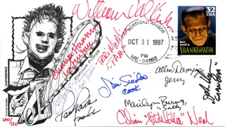 The Texas Chainsaw Massacre autograph