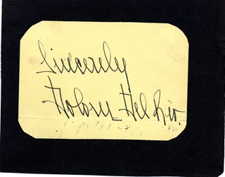 Dolores Del Rio autograph