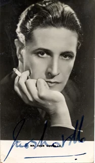 Ivor Novello autograph
