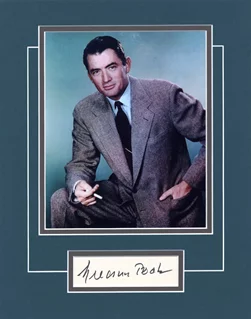 Gregory Peck autograph