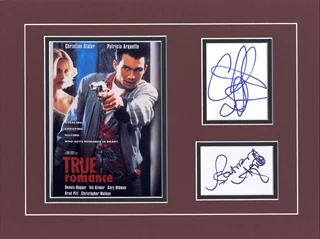 True Romance autograph