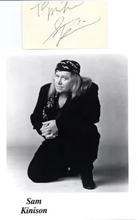Sam Kinison autograph