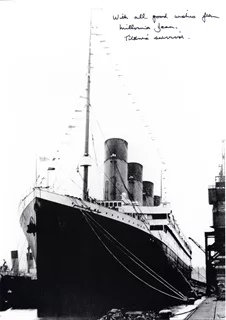 Millvina Dean autograph