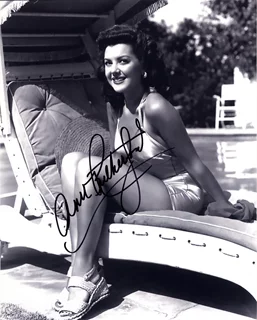 Ann Rutherford autograph