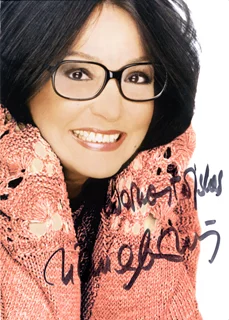 Nana Mouskouri autograph