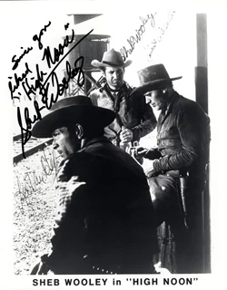 Sheb Wooley autograph