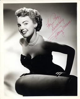 Terry Moore autograph