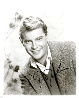 Troy Donahue autograph