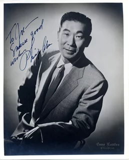 Philip Ahn autograph