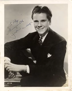 Jackie Cooper autograph