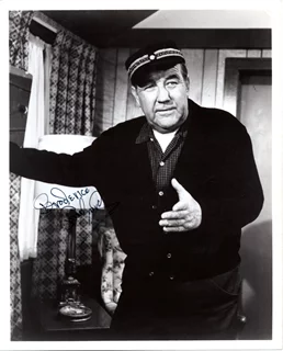 Broderick Crawford autograph