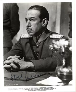 Jose Ferrer autograph