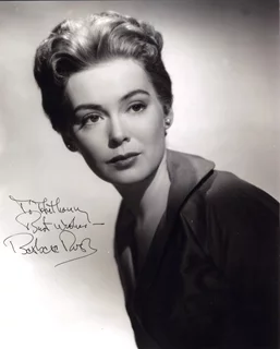Barbara Rush autograph