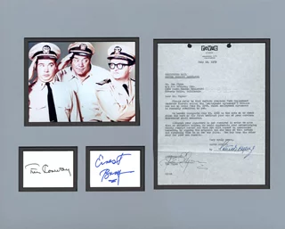 McHale's Navy autograph