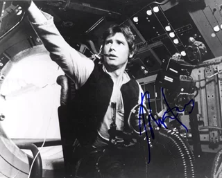 Harrison Ford autograph