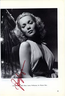 Jane Wyman autograph