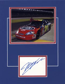 Jeff Gordon autograph