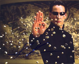 Keanu Reeves autograph