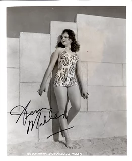 Ann Miller autograph