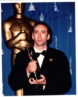 Nicolas Cage autograph