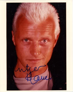 Rutger Hauer autograph