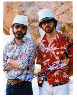 Steven Spielberg & George Lucas autograph