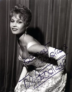 Brigitte Bardot autograph
