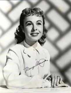Marge Champion autograph