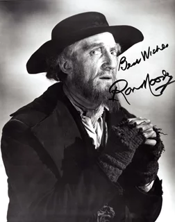 Ron Moody autograph