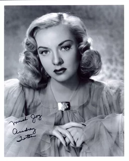 Audrey Totter autograph