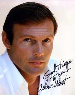 Adam West autograph